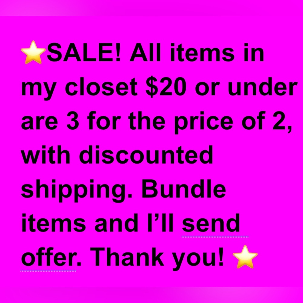 Promotional Sale Offer